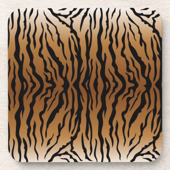 Posavasos Patrón de impresión animal (Frente)