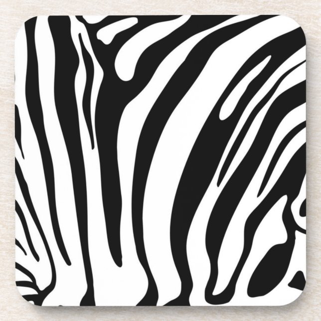 Posavasos Patrón de impresión animal (Frente)