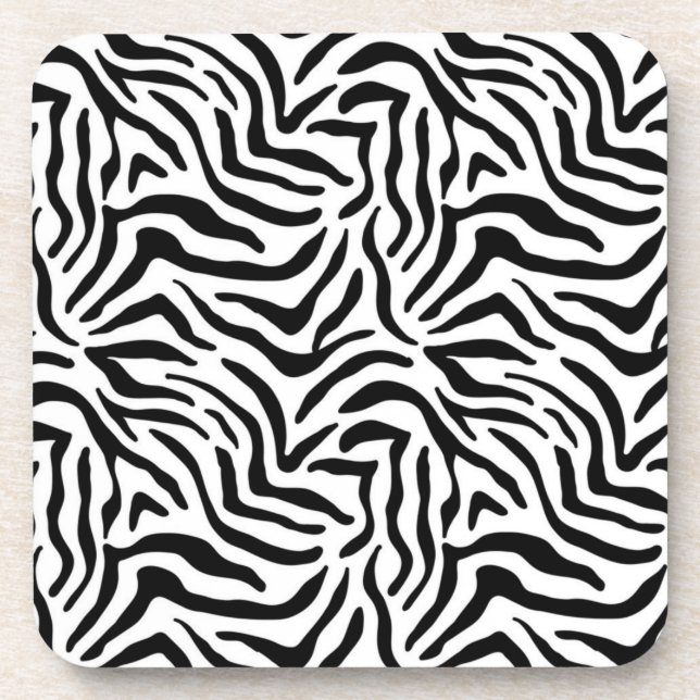 Posavasos Patrón de impresión animal (Frente)