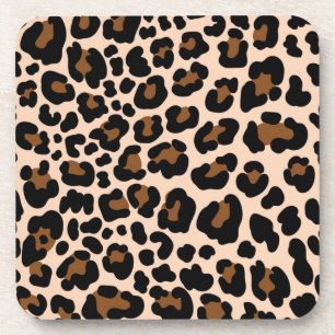 Posavasos Patrón de impresión animal