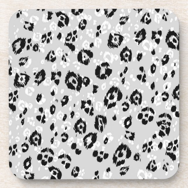 Posavasos Patrón de impresión animal (Frente)