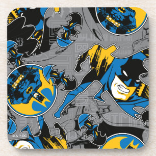 Posavasos Patrón de lanzamiento a toda velocidad de Batman