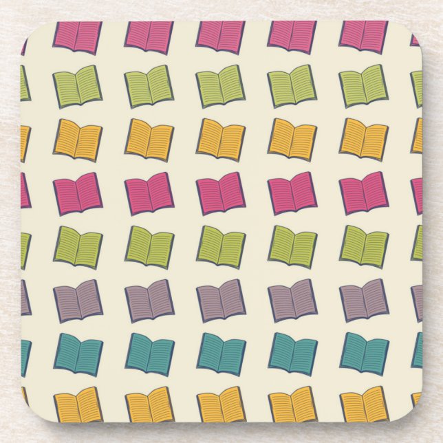 Posavasos Patrón de libro (Frente)
