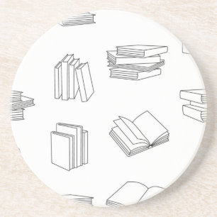 Posavasos Patrón de libro