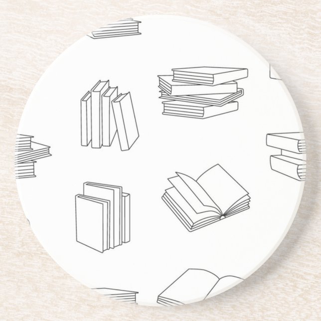 Posavasos Patrón de libro (Frente)