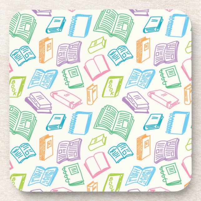 Posavasos Patrón de libro (Frente)