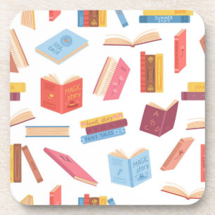 Posavasos Patrón de libro