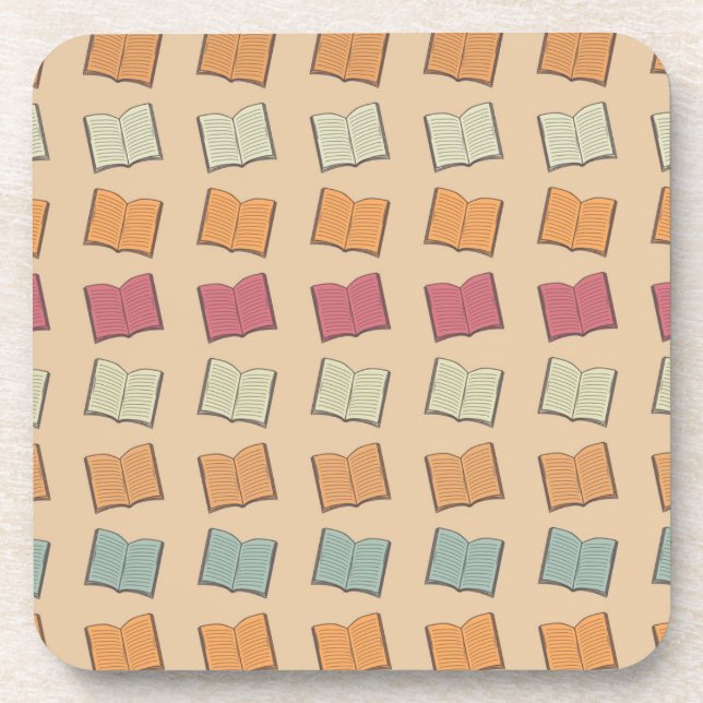 Posavasos Patrón de libro (Frente)