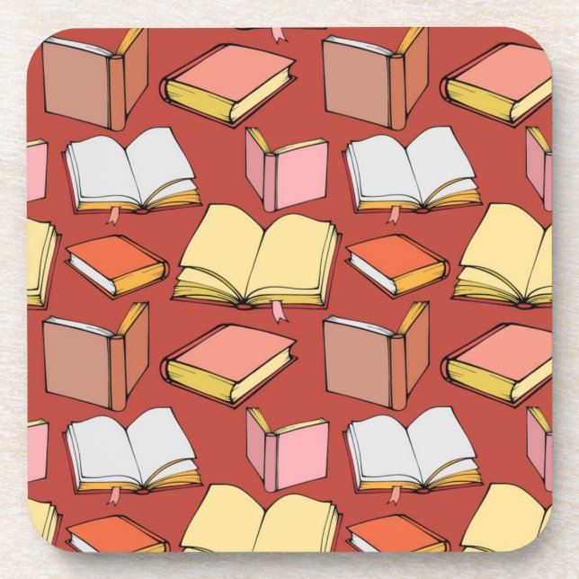 Posavasos Patrón de libro (Frente)