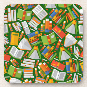 Posavasos Patrón de libro