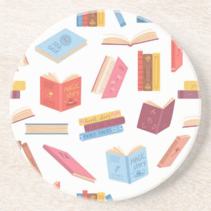 Posavasos Patrón de libro