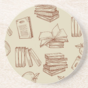Posavasos Patrón de libro