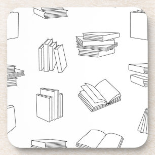 Posavasos Patrón de libro