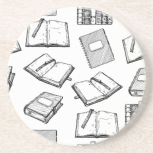 Posavasos Patrón de libro