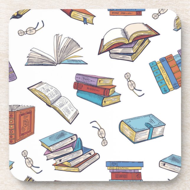 Posavasos Patrón de libro (Frente)