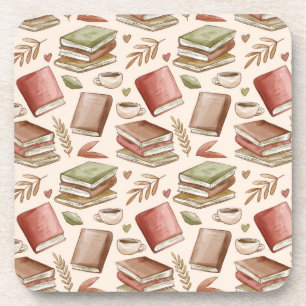 Posavasos Patrón de libro