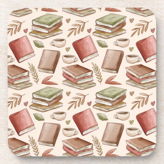 Posavasos Patrón de libro (Frente)