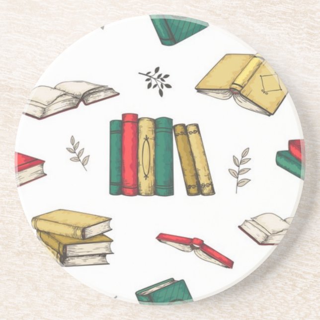 Posavasos Patrón de libro (Frente)