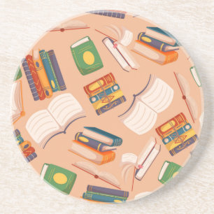 Posavasos Patrón de libro