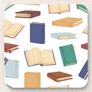 Posavasos Patrón de libro