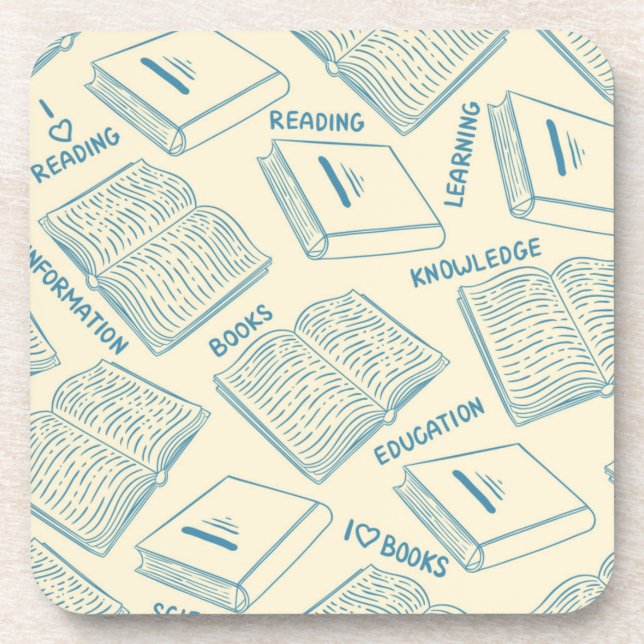 Posavasos Patrón de libro (Frente)
