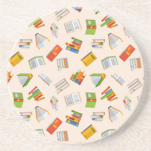 Posavasos Patrón de libro