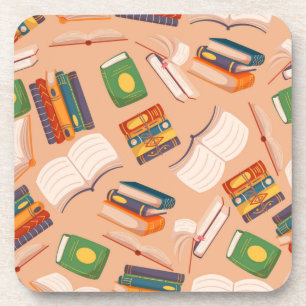 Posavasos Patrón de libro