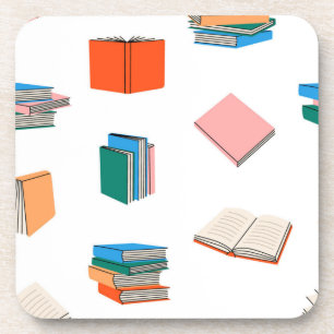 Posavasos Patrón de libro