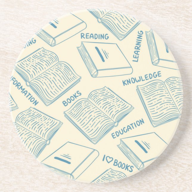Posavasos Patrón de libro (Frente)