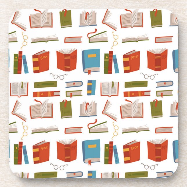 Posavasos Patrón de libro (Frente)