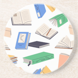 Posavasos Patrón de libro