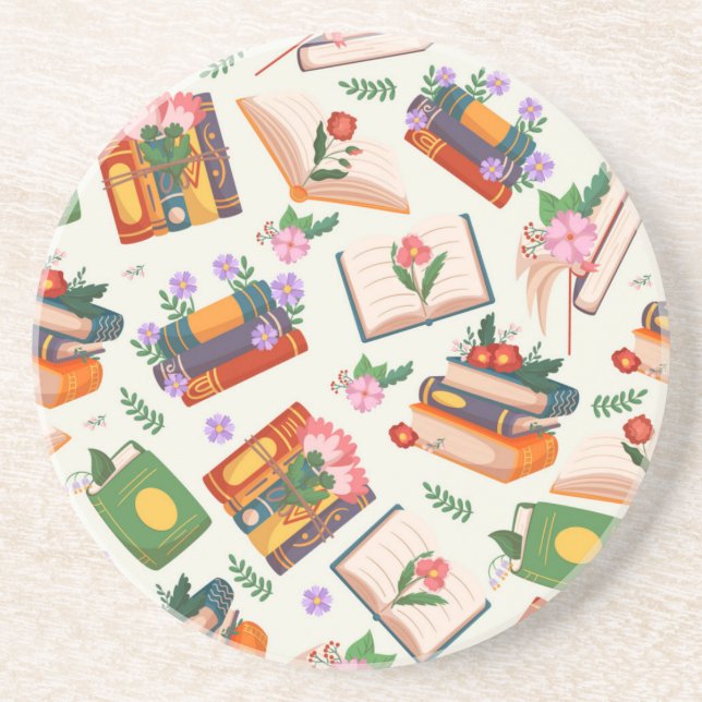 Posavasos Patrón de libro (Frente)
