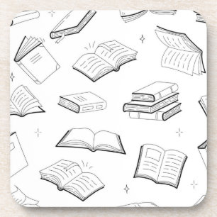 Posavasos Patrón de libro
