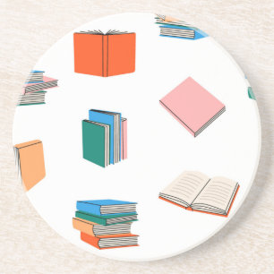 Posavasos Patrón de libro