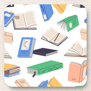 Posavasos Patrón de libro