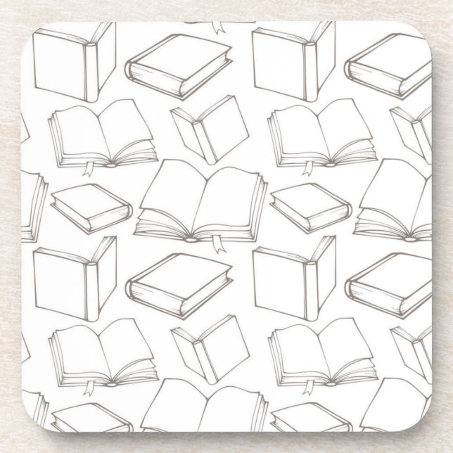 Posavasos Patrón de libro (Frente)