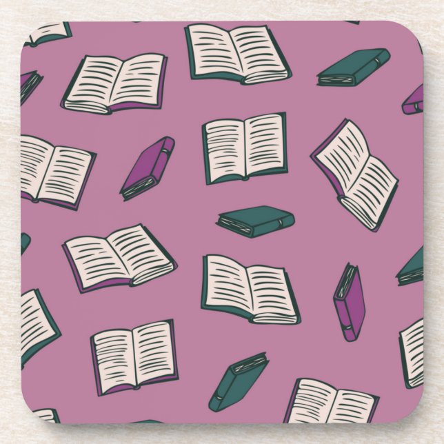 Posavasos Patrón de libro (Frente)