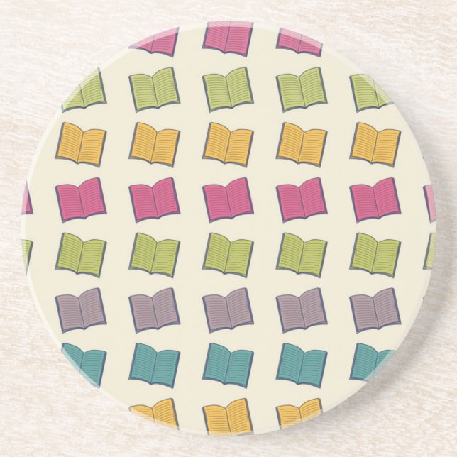 Posavasos Patrón de libro (Frente)