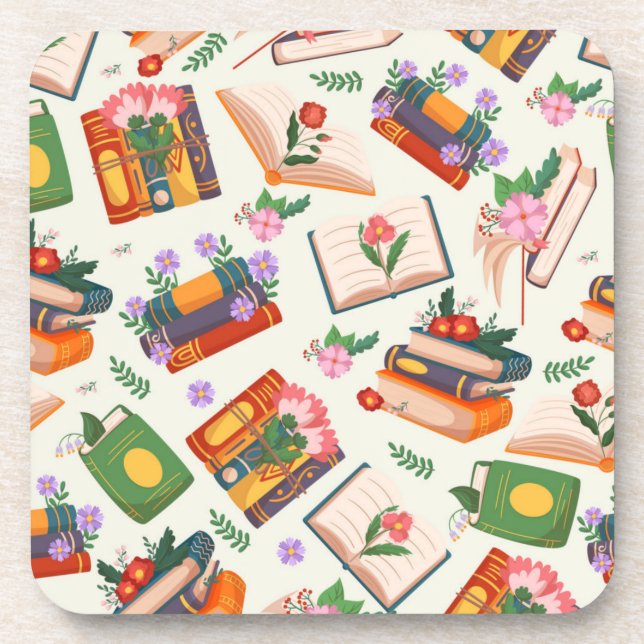 Posavasos Patrón de libro (Frente)