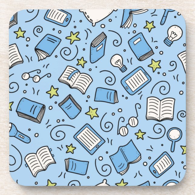Posavasos Patrón de libro (Frente)