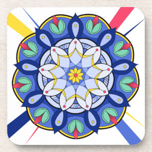 Posavasos Patrón de Mandala 01