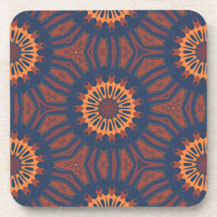 Posavasos Patrón de Mandala Boho Bloom
