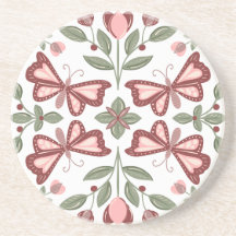 Patrón de mariposa de esparadrapo de mano