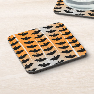 Posavasos Patrón de murciélagos de Halloween