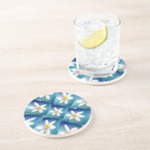 Posavasos Patrón de Narciso Blanco