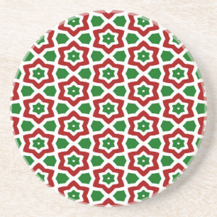 Posavasos Patrón de Navidades ordenados