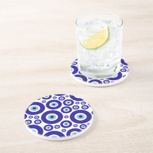 Posavasos Patrón de Ojo Malo, Ojo Griego, Ojo Turco, Nazar