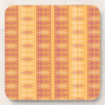 Patrón de Op Art geométrico naranja y magenta — Re
