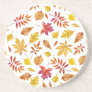 Posavasos Patrón de otoño