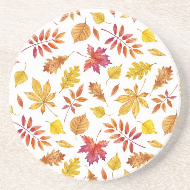 Posavasos Patrón de otoño (Frente)
